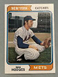 1974 Topps - #448 Ron Hodges (RC) Ex Cond