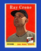 1958 Topps Set-Break #272 Ray Crone EX-EXMINT *GMCARDS*