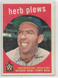 1959 Topps #373 HERB PLEWS Washington Senators EX-EXMINT **free shipping**