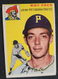 1954 TOPPS ROY FACE #87 - PITTSBURGH PIRATES - see pictures for conditions