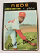 1971 Topps HI-#613 PEDRO BORBON Baseball Card CINCINNATI REDS FREE SHIP EX