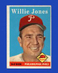 1958 Topps Set-Break #181 Willie Jones EX-EXMINT *GMCARDS*