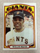 Willie Mays 1972 Topps San Francisco Giants #49 Baseball Card