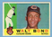 WALT BOND 1960 TOPPS CARD #552 CLEAN BACK NO CREASES HI# SP NM INDIANS