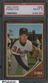 1962 Topps SETBREAK #587 Frank Funk Cleveland Indians SP PSA 8 NM-MT