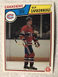 1983-84 Opc NHL Hockey Cards #185 Guy Carbonneau Rookie (868)