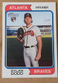 2023 Topps Heritage High Number - #650 Dylan Dodd (RC) Braves