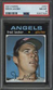 1971 Topps #707 Fred Lasher Angels PSA 8 NM-MT