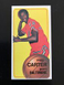 1970-71 Topps Basketball Fred Carter RC #129 Baltimore Bullets NMMT