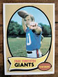 1970 Topps Fran Tarkenton Card #80 Giants!