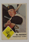 1963 Fleer  #59 Bill Mazeroski Pittsburgh Pirates