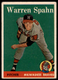 1958 Topps Warren Spahn #270 Vg