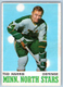 1970-71 O-Pee-Chee Ted Harris #166 EX+ Vintage Hockey Card