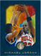 1995-96 SkyBox E-XL #10 Michael Jordan Blue Parallel RARE