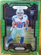 Deuce Vaughn 2023-2024 Panini Prizm Rookie Card Neon Green Pulsar Prizm #324