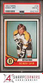 1974 TOPPS #100 BOBBY ORR BRUINS HOF PSA 8