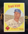 1959 Topps #258 Fred Kipp EXMT! Los Angeles Dodgers! NO creases!