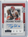 Trey Smith, 2021 Panini Contenders Autograph Football Rookie Card  #275 (A)