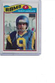 1977 Topps Rusty Jackson Rookie Los Angeles Rams Football Card #42