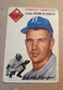 1954 Topps #209 Charlie Thompson Brooklyn Dodgers 