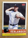 Justin Verlander 2006 Fleer Tradition Rookie Card #173, Detroit Tigers 