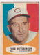 1961 TOPPS FRED HUTCHINSON CINCINNATI REDS #135 (REVIEW PICS) (VG-EX) 175