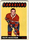 1965-66 Topps Ralph Backstrom #73 SURFACE STAIN