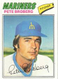 PETE BROBERG-PITCHER-SEATTLE MARINERS-1977 TOPPS #409-VINTAGE-GREAT SHAPE