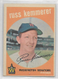 1959 Topps #191 RUSS KEMMERER Washington Senators VG-VGEX **free shipping**