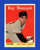 1958 Topps Set-Break #447 Ray Monzant NR-MINT *GMCARDS*