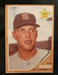 1962 RAY WASHBURN TOPPS ROOKIE BASEBALL CARD #19 EX-NR MT