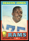 1971 Topps #209 Deacon Jones Los Angeles Rams VG-VGEX NO RESERVE!