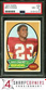 1970 TOPPS #69 BRIG OWENS REDSKINS PSA 8