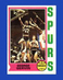 1974-75 Topps Set-Break #196 George Gervin VG-VGEX *GMCARDS*