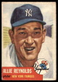 1953 Topps #141 Allie Reynolds New York Yankees VG-VGEX SET BREAK!