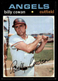 1971 Topps Billy Cowan #614 ExMint