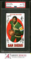 1969 TOPPS #75 ELVIN HAYES RC ROCKETS HOF PSA 8