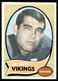 1970 Topps #250 Joe Kapp Minnesota Vikings EX-EXMINT wrinkle SET BREAK!