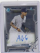 2021 Bowman Chrome Alexander Vargas 1st Prospect Auto Autograph #CPA-AV Yankees