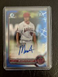 2022 Bowman - Chrome Prospect Autographs #CPA-MA Mason Albright (AU, RC)