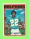 1972 Topps Mercury Morris #331 Miami Dolphins