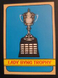 1972 Topps Hockey #175 Lady Byng Trophy Winners card. Very Nice Card!