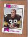 1973 Topps Football Bobby Walden Pittsburgh Steelers #434 SHARP