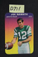 Vintage 1970 Topps Glossy Football - JOE NAMATH - New York Jets Card #29 (D711