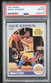 1990 MAGIC JOHNSON NBA HOOPS #157 LOS ANGELES LAKERS PSA 8 NM-MINT MVP HOF