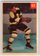 1954-55 Parkhurst Gus Bodnar #62 Very Good Vintage Hockey Card