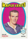 DAVE KEON - 1971-72 Topps #80 - Toronto Maple Leafs