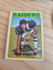 1972 Topps - #186 Eugene Upshaw (ROOKIE) Oakland Raiders