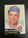 1953 Topps Baseball #201 Paul La Palme (MB)