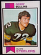 1973 Topps #191 Gerry Mullins Rookie RC Pittsburgh Steelers EX